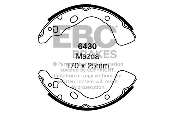 Mazda 121 1 1 91 Ebc Brakes Discs Pads And Shoes
