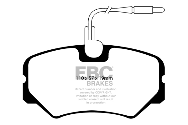 Ebc Ultimax Front Brake Pads Dp1022