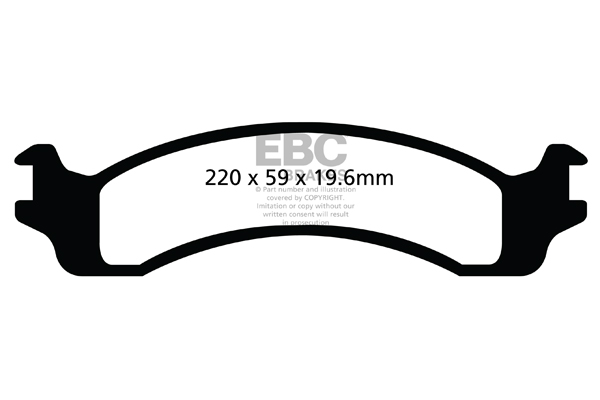 Centric Parts 300.05760 Semi Metallic Brake Pad with Shim