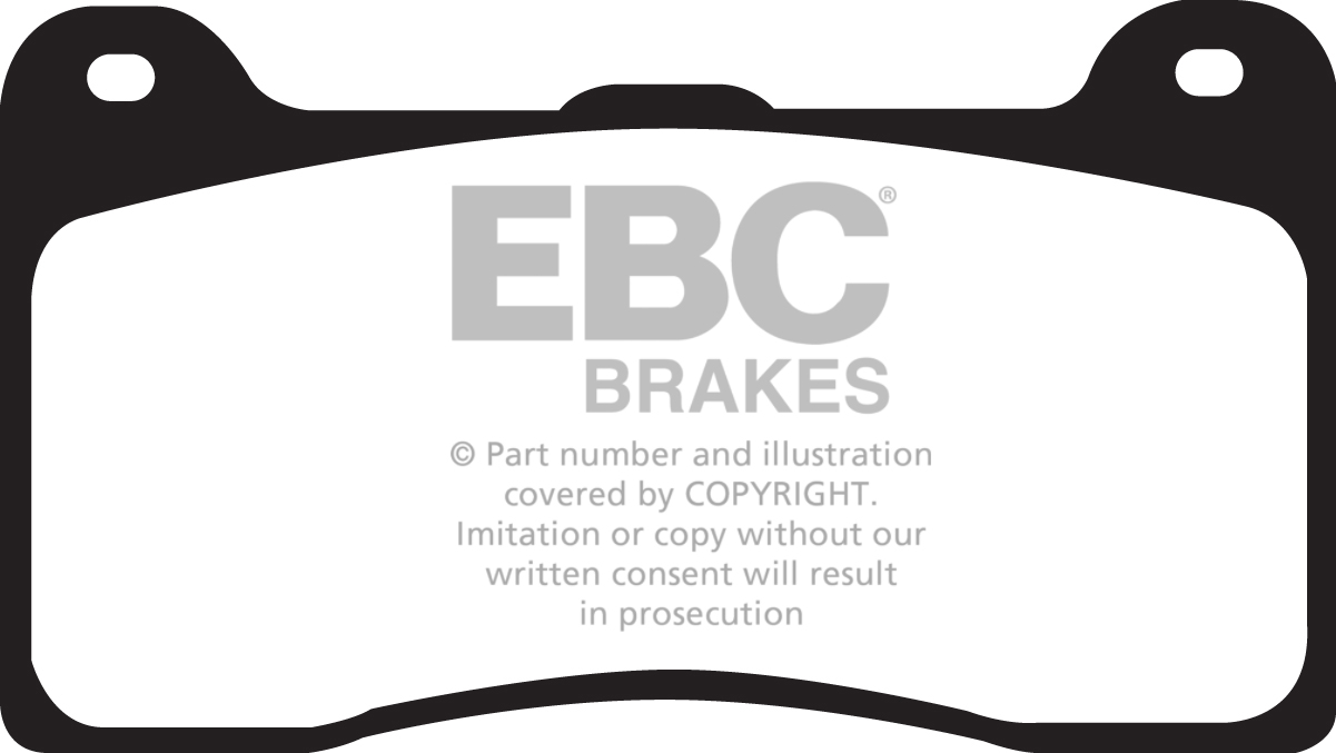 EBC Brakes DP4039/2R Yellowstuff Performance Brake Pad 