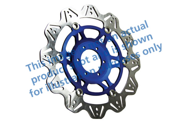 FIT TRIUMPH Trident 900 92/>98 EBC VR Brake Disc Solid Steel Rear